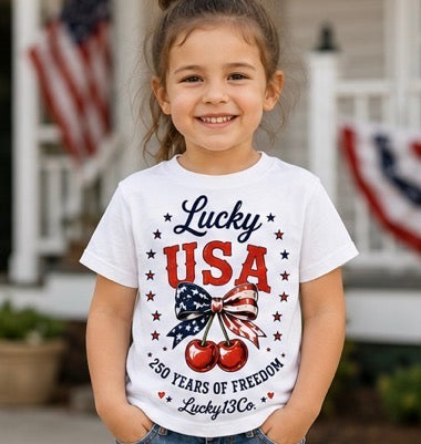 Youth Lucky USA T-Shirt