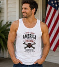 Mens Built on Freedom T-Shirt or Tank