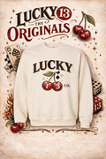 OG Lucky Cherry Crewneck Sand