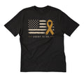 Make your Own Luck - Stand Together Gold Ribbon T-Shirt YOUTH