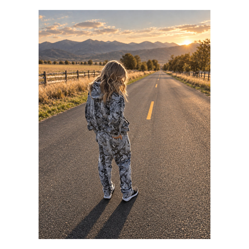 Make Your Own Luck - Vintage Camo Sweats