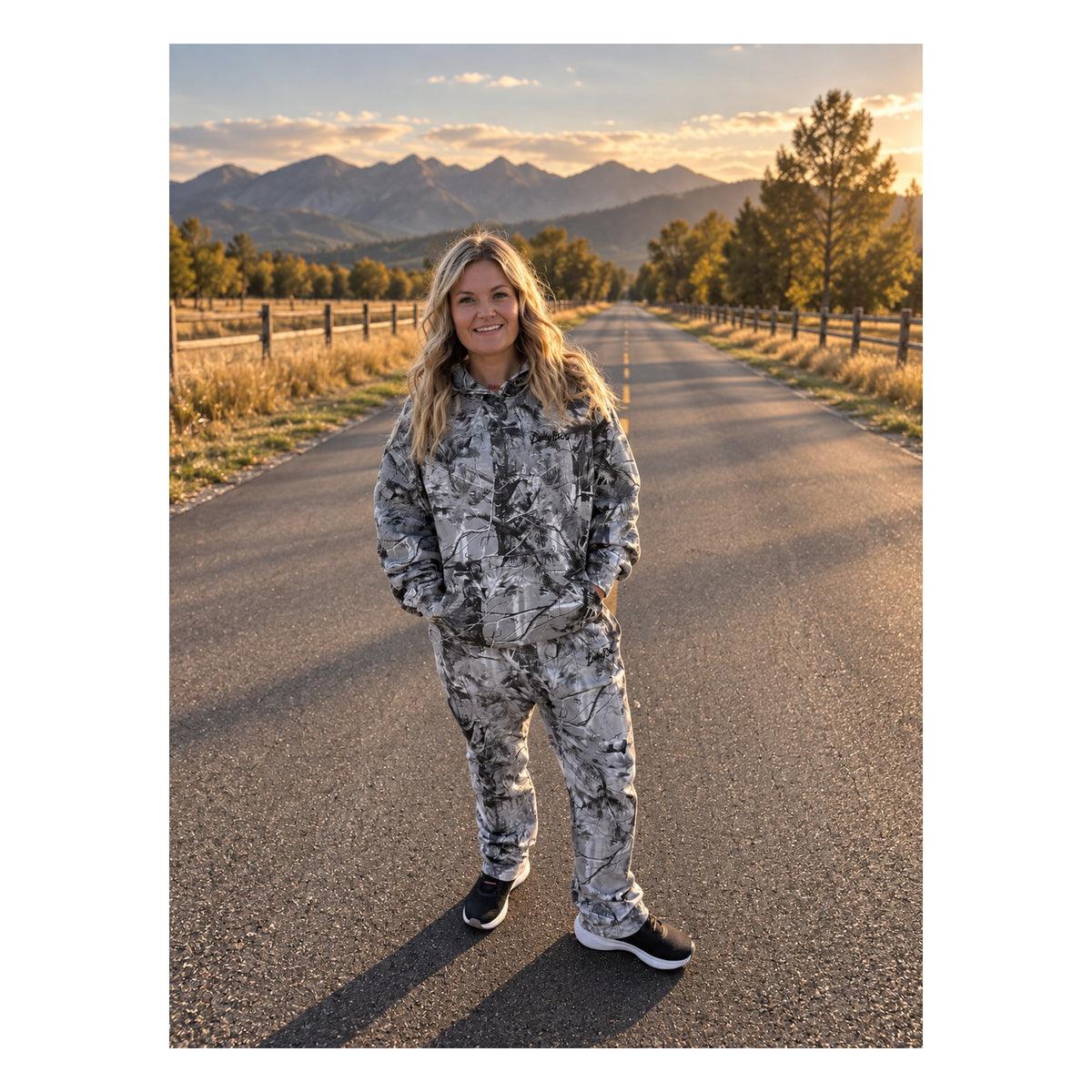 Make Your Own Luck - Vintage Camo Hoodie