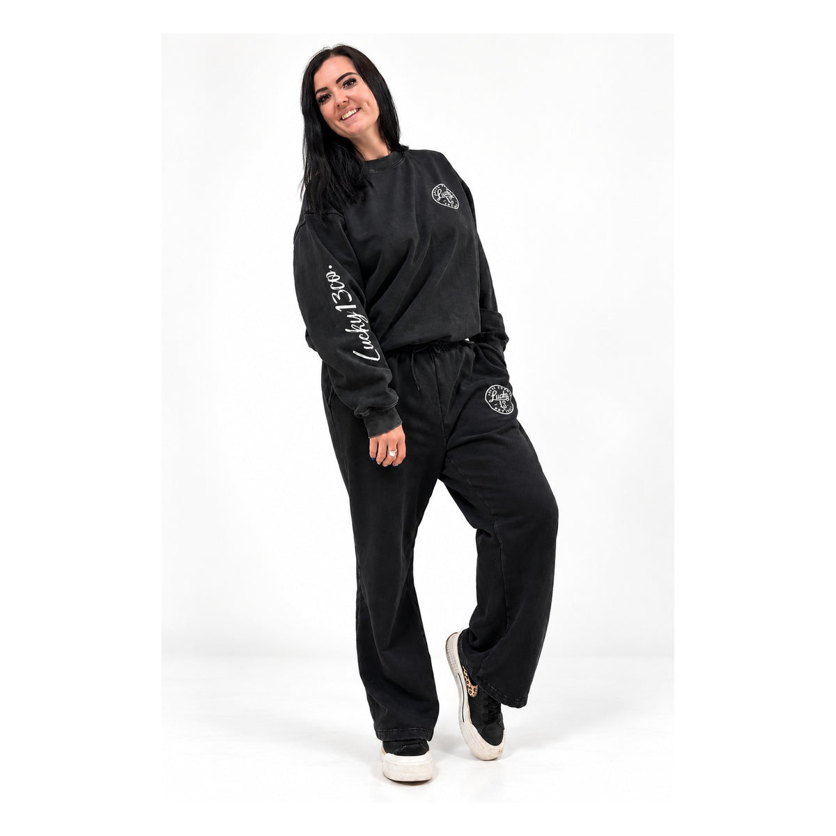 Make Your Own Luck - Vintage Black Crew
