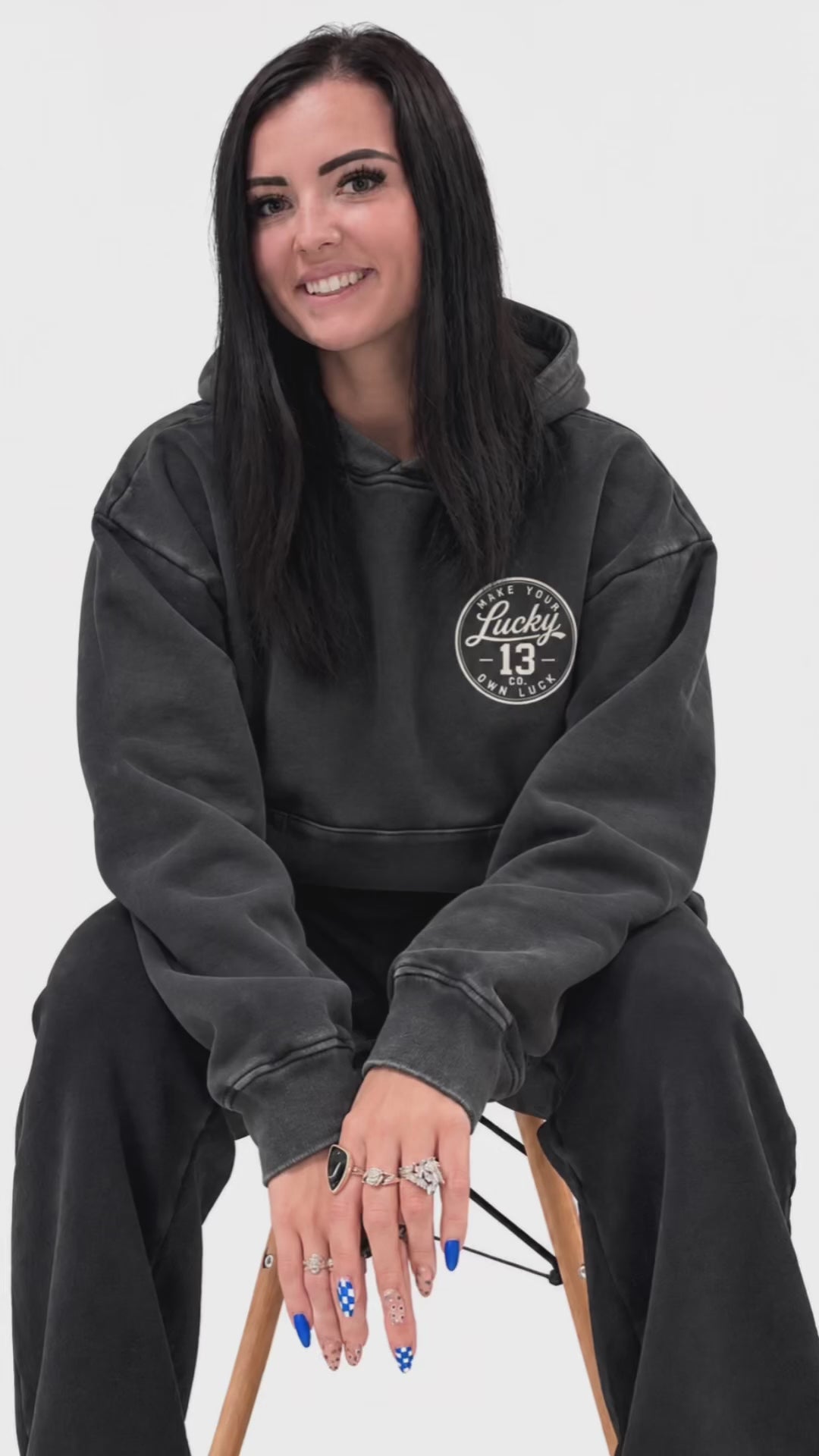 Make Your Own Luck - Vintage Black Crew